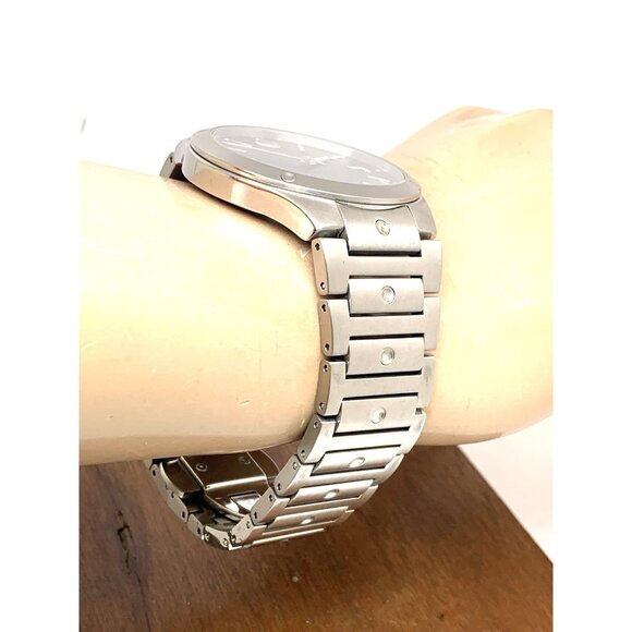 Movado Men's Watch 0607541 SE Black Dial Swiss Quartz Silver Steel 41mm - Picture 13 of 15